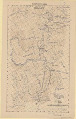 Kagi-Naoro area / compiled by 2 Aust. Field Svy. Sec., Sept '42 ; reproduced by 2/1 Aust. Army Topo. Svy. Co., Sept. '42