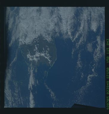 STS050-115-043 - STS-050 - STS-50 earth observations