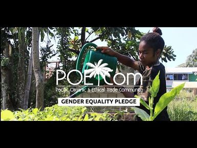 POETCom Gender Equality Pledge