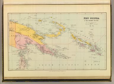 New Guinea & the Solomon Islands. London atlas series. Stanford's Geographical Establishment. London : Edward Stanford, 26 & 27 Cockspur St., Charing Cross, S.W. (1901)