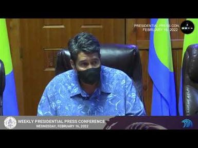 Presidential Press Conference (Feb. 16, 2022)