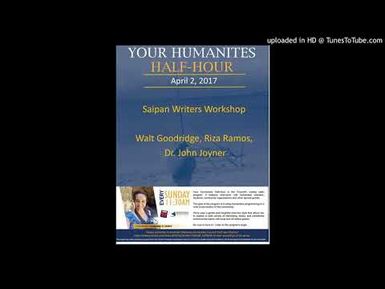 Saipan Writers Workshop - Walt Goodridge, Riza Ramos, Dr. John Joyner