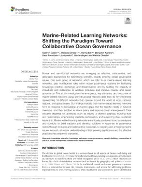 Marine-Related Learning Networks: Shifting the Paradigm Toward Collaborative Ocean Governance