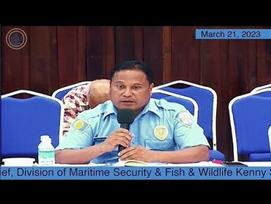 The Senate JGA Oversight Hearing with Chief Kenny Sengebau MOJ