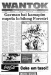 Wantok Niuspepa--Issue No. 0746 (October 20, 1988)