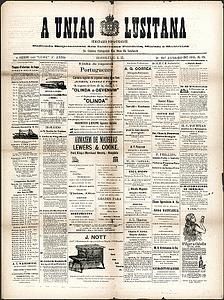 A União Lusitana January 28, 1893