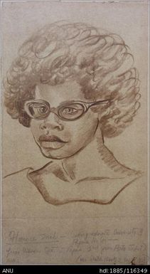 Florence Inabi from Western District, Papua - Undergraduate, 2nd year Arts student, University of Papua N.G