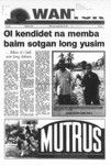 Wantok Niuspepa--Issue No. 1196 (May 29, 1997)