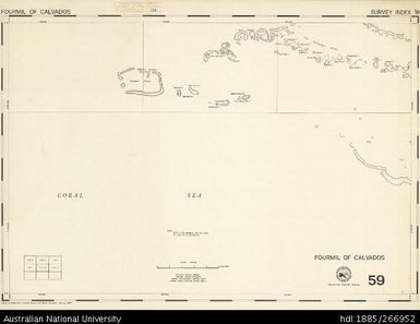 Papua New Guinea, Calvados, Survey Index 59, 1:250 000, 1973