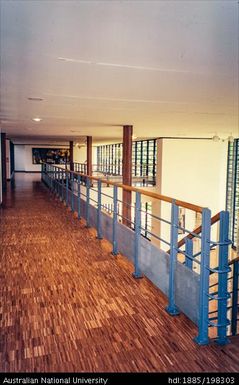 New Caledonia - Jean-Marie Tijbaou Cultural Centre - interior