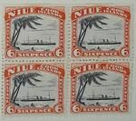 Stamps: Niue and Cook Islands Six Pence