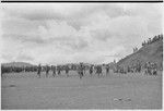 Government-sponsored festival in Tabibuga: running men race