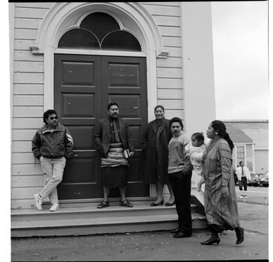 Photographs relating to Wesley Methodist Church and Hall, Taranaki Street, Wellington