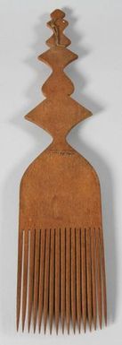 I Seru kau (wooden comb)