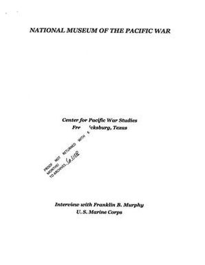 Oral History Interview with Franklin B. Murphy, November 20, 2003