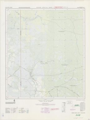 New Guinea, Border (special) 1:100,000 (sheet 9)