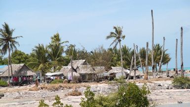 Kiribati elevating height of the island in efforts to protect against climate change