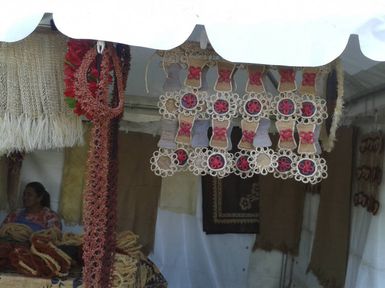 Tongan crafts, Pasifika Festival.