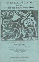 Bulletin de la Société des Études Océaniennes numéro 98-99
