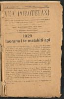 Vea Porotetani 1929