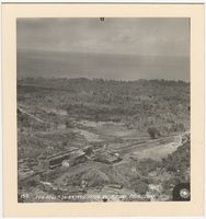 [Aerial view of damaged building, Palau]