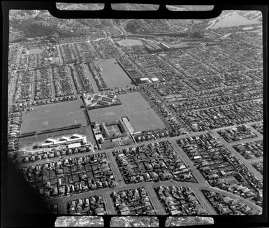 Dunedin, showing Tonga Park, Bathgate Park, Macandrew Intermediate, King's High School and surrounding area