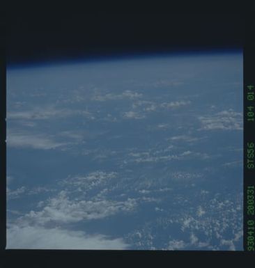 STS056-104-014 - STS-056 - Earth observations taken from Discovery during STS-56 mission