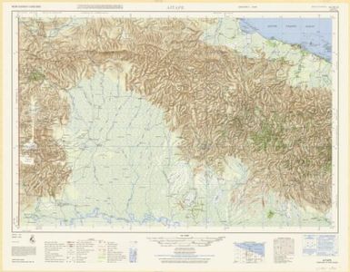 New Guinea 1:250,000 (Aitape ; SA 54-15 ; 1966)