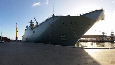 Chinese spy ship tipped to dock next to HMAS Adelaide in Suva