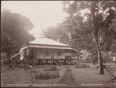 Mission house at St. Patricks, Vanua Lava, Banks Islands, 1906, 2 / J.W. Beattie