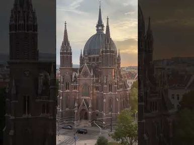 Watching the sunset 🌆 in Vienna Austria 🇦🇹- will miss you 🥰 my beautiful city