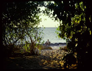 Painting in Fiji, 1974