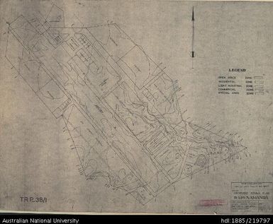 Papua New Guinea, Proposed Zoning Plan Wapenamanda, 1966