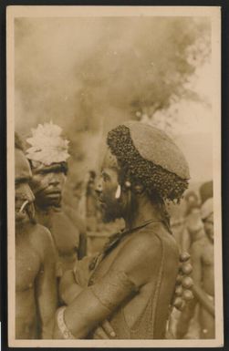 A Zau River native [Central New Guinea], 1933