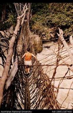 Pat crossing Lai River