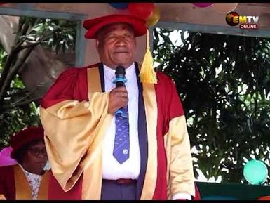 13 Students Graduate at 5th Simbu Unitech Satellite University Ceremony
