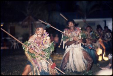 Fijian dancers, 1974