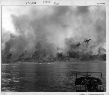 Troops of 1st Marine Division on Way From Attack Transports to Beaches of Peleliu Island, Palau Group of Western Carolines, on D-Day