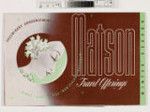 Matson travel offerings : winter season