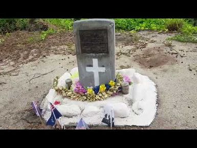 Moments in Time. Nikao Cemetery Rarotonga ANZAC Day April 25 2019