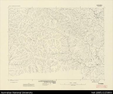 Papua New Guinea, Chimbu, Provisional map, Sheet NMP-58-018, 1957, 1:63 360