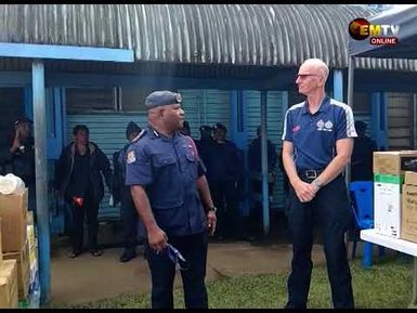 POLICE RECIEVE SUPPORT