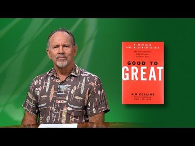 John Morgan reads from Good to Great | GET CAUGHT READING