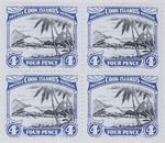 Stamps: Cook Islands Four Pence