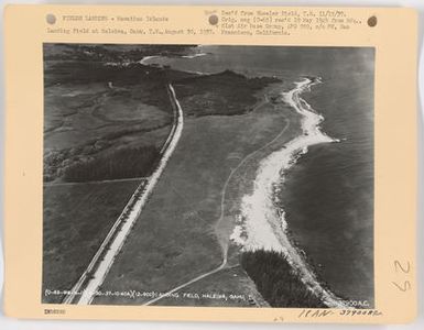 Landing Fields - Hawaii - Oahu Island