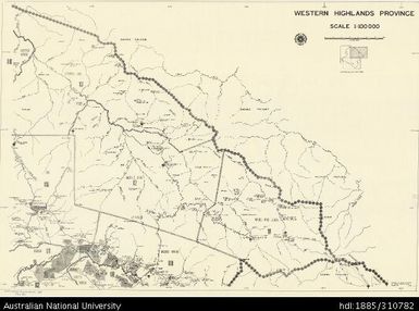 Papua New Guinea, Western Highlands Province, Sheet 2 of 3, 1979, 1:100 000