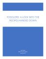 Foodlore