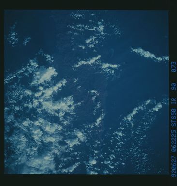 STS050-90-073 - STS-050 - STS-50 earth observations