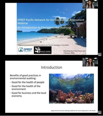 Environmental Auditing for Tourism Operations in the Pacific.