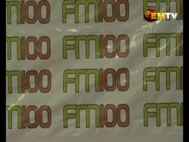 FM100 Launch Signal in East Sepik